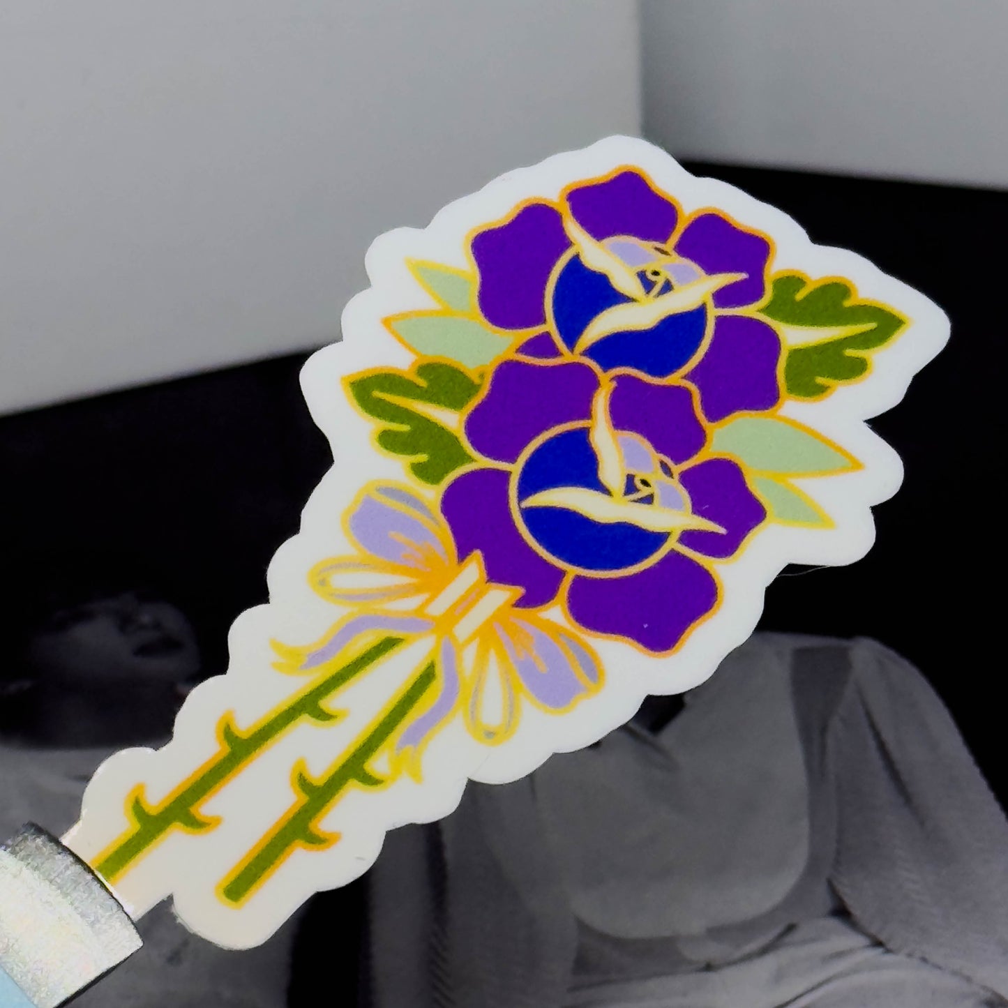 BTS Birth Flower Sticker
