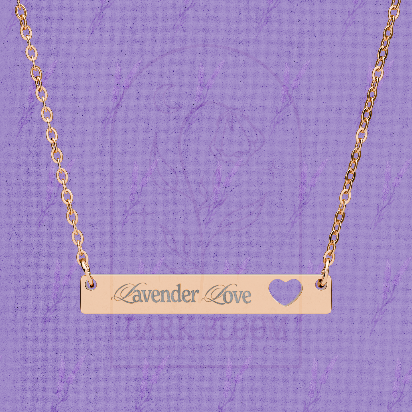 Lavender Love Necklace