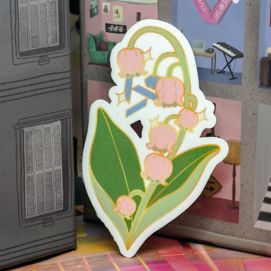 Seventeen Birth Flower Sticker