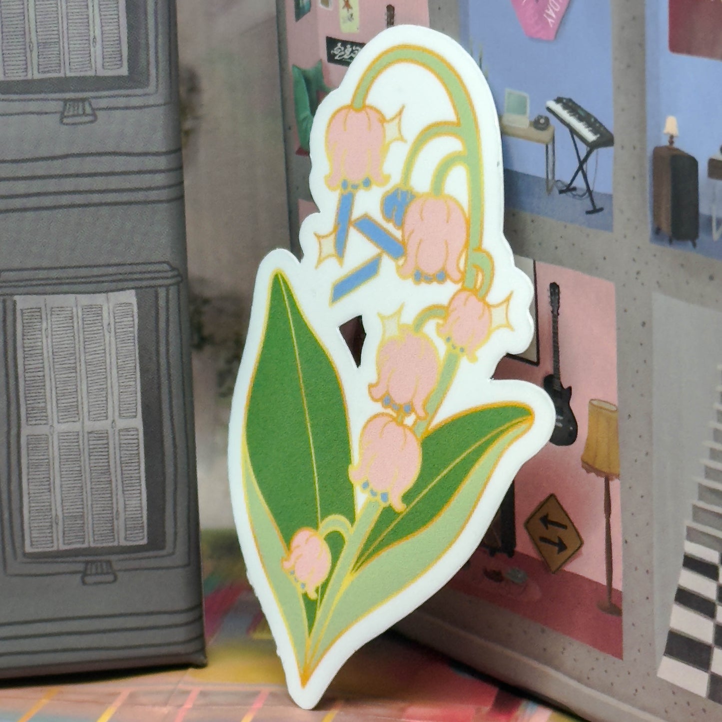 Seventeen Birth Flower Sticker