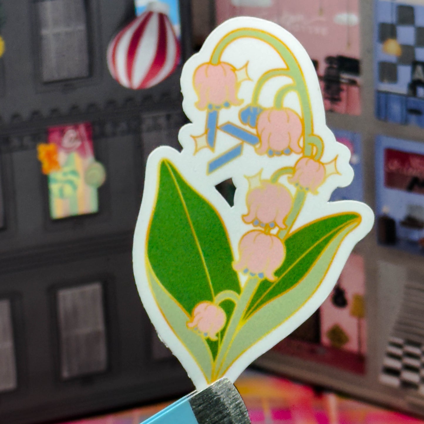 Seventeen Birth Flower Sticker