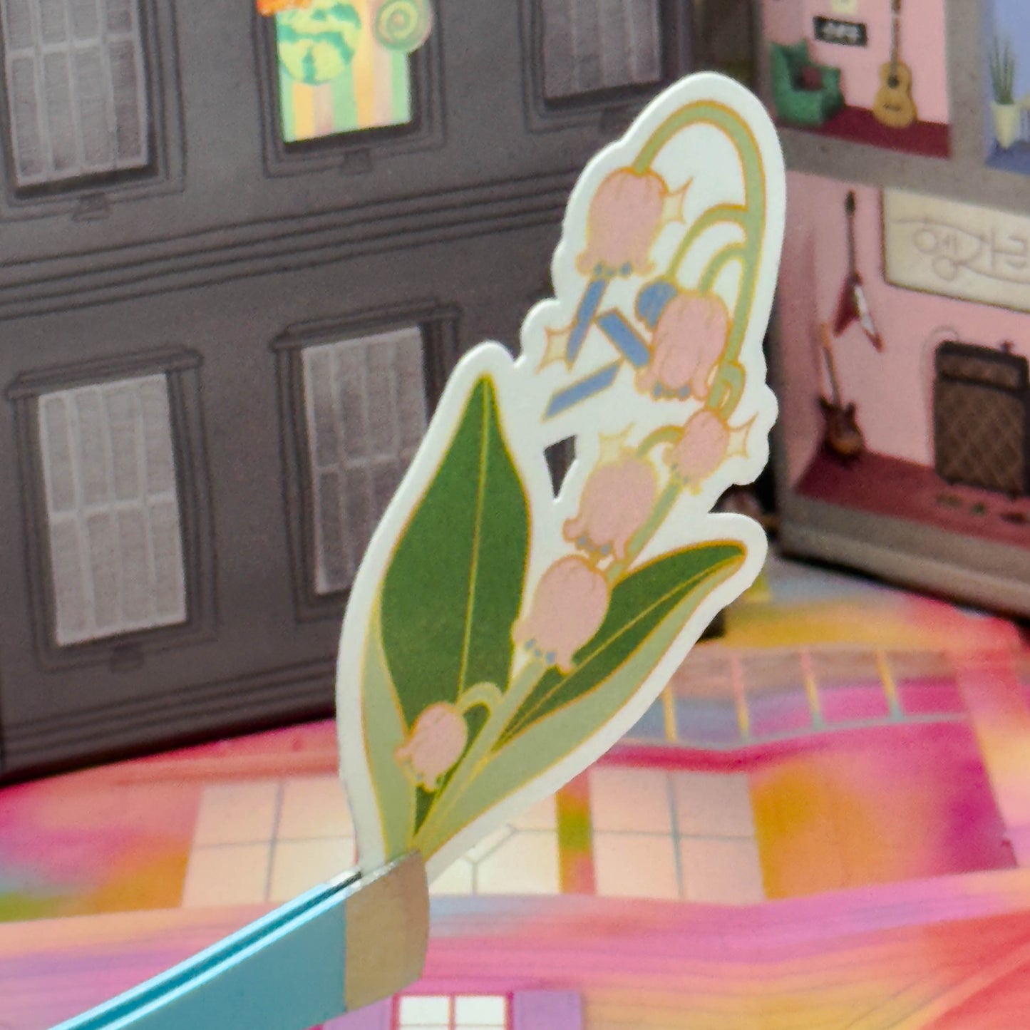 Seventeen Birth Flower Sticker