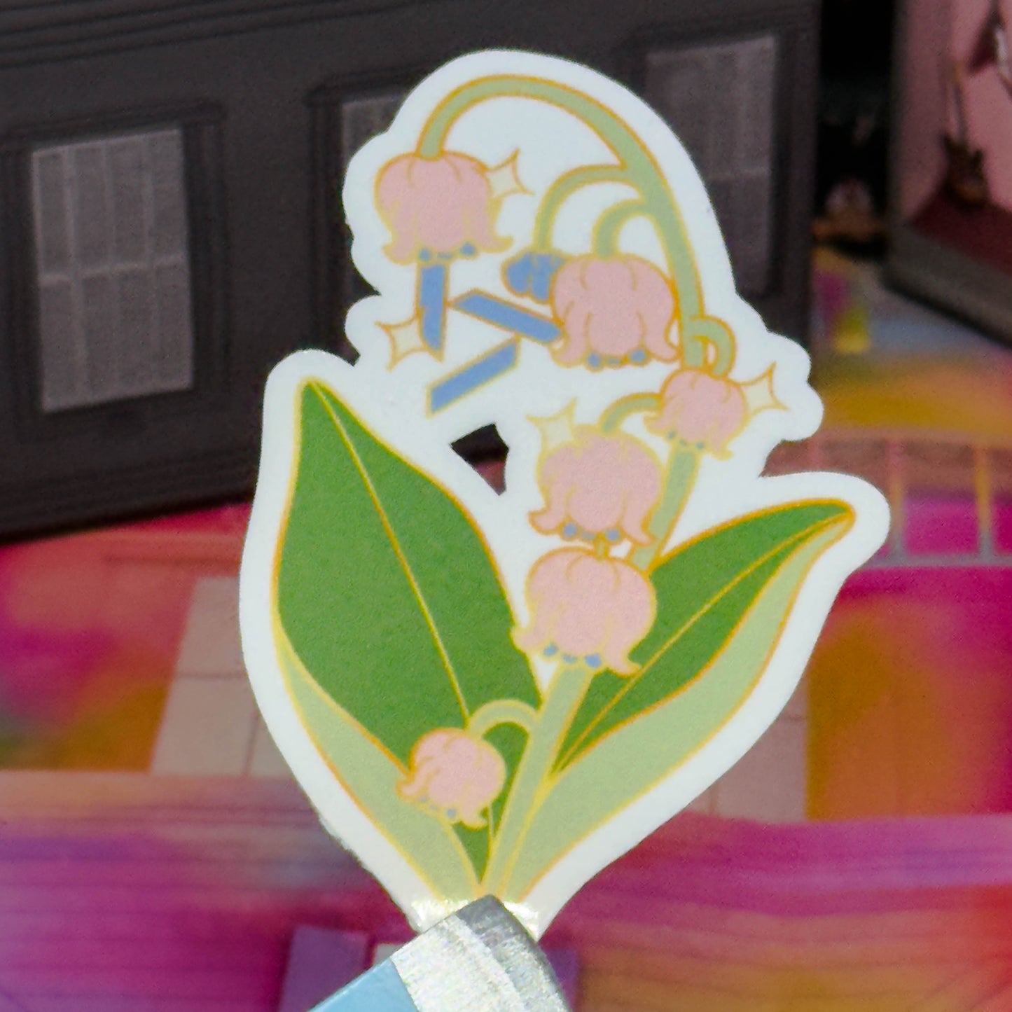 Seventeen Birth Flower Sticker