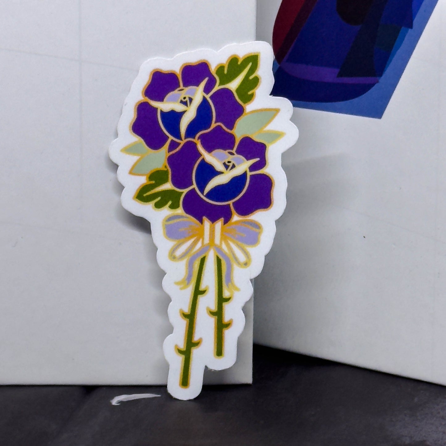 BTS Birth Flower Sticker