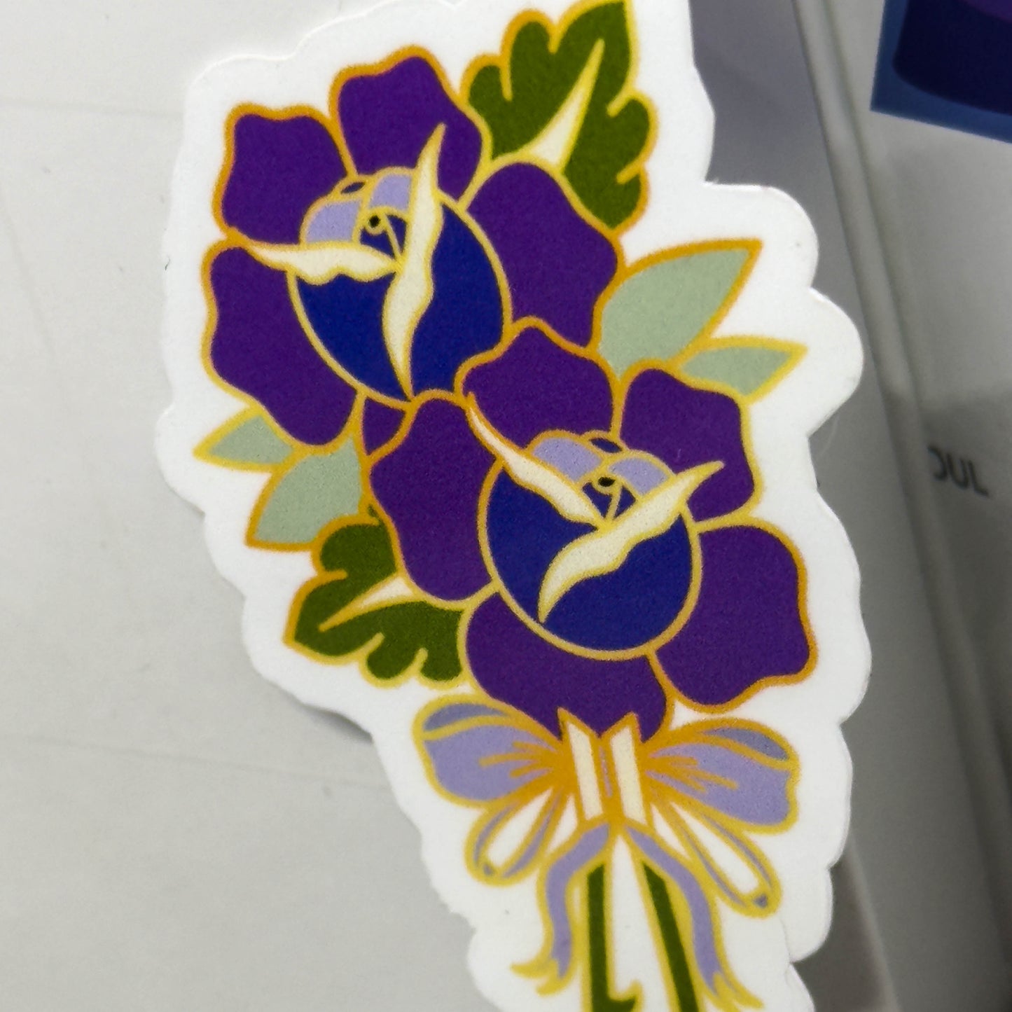 BTS Birth Flower Sticker