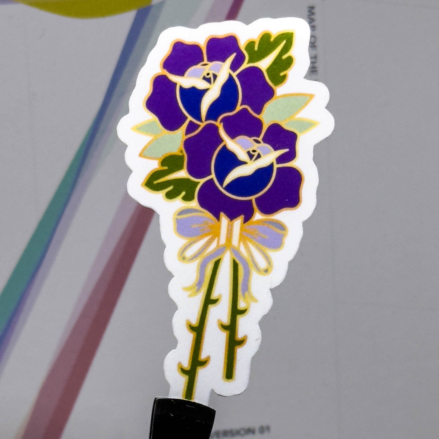 BTS Birth Flower Sticker