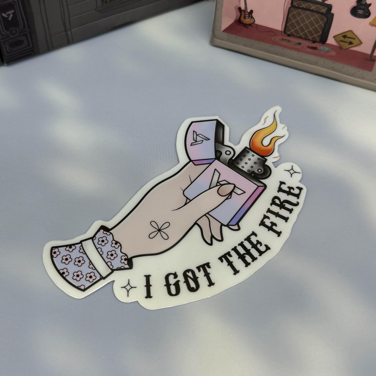 Fire Sticker