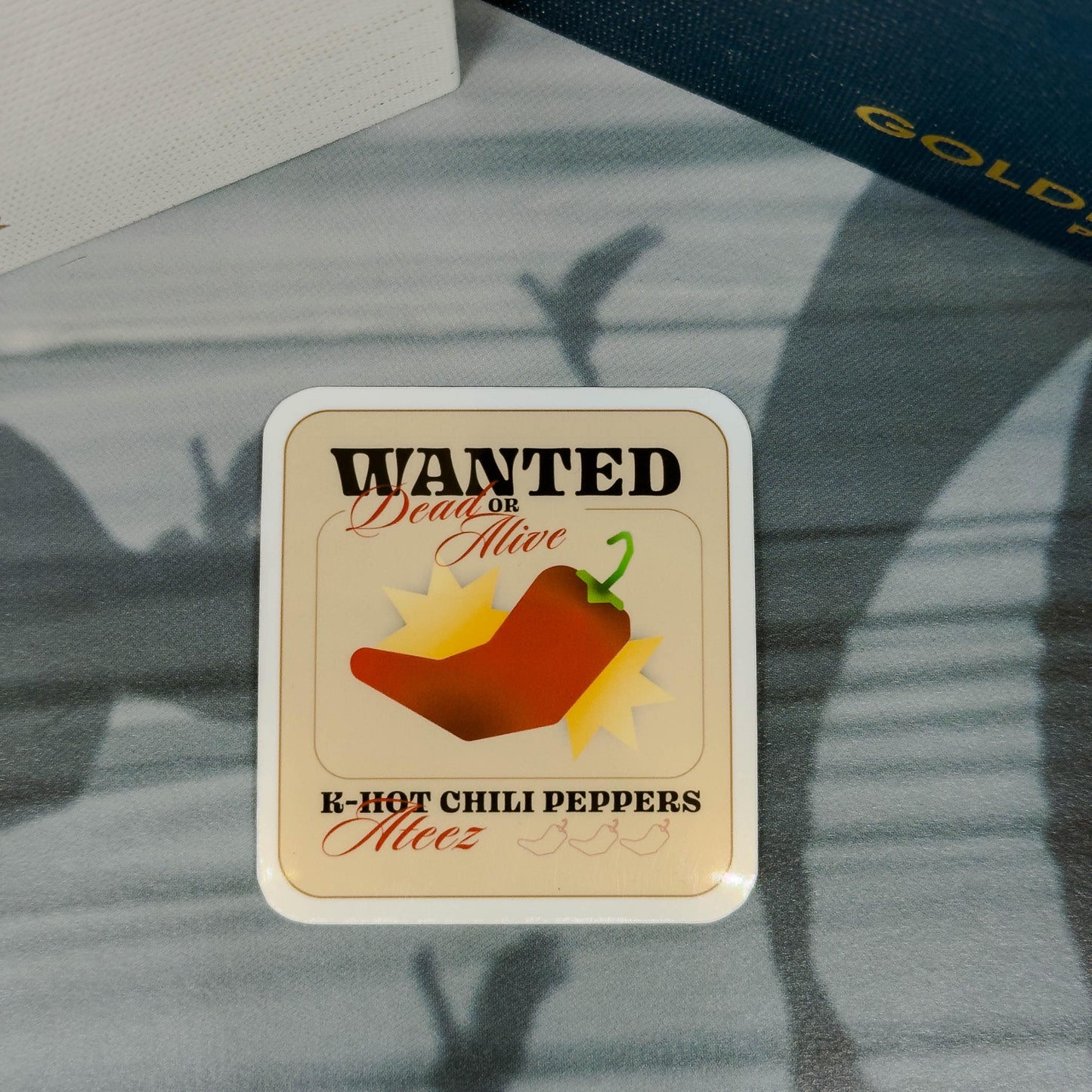 Bouncy - Wanted Sticker
