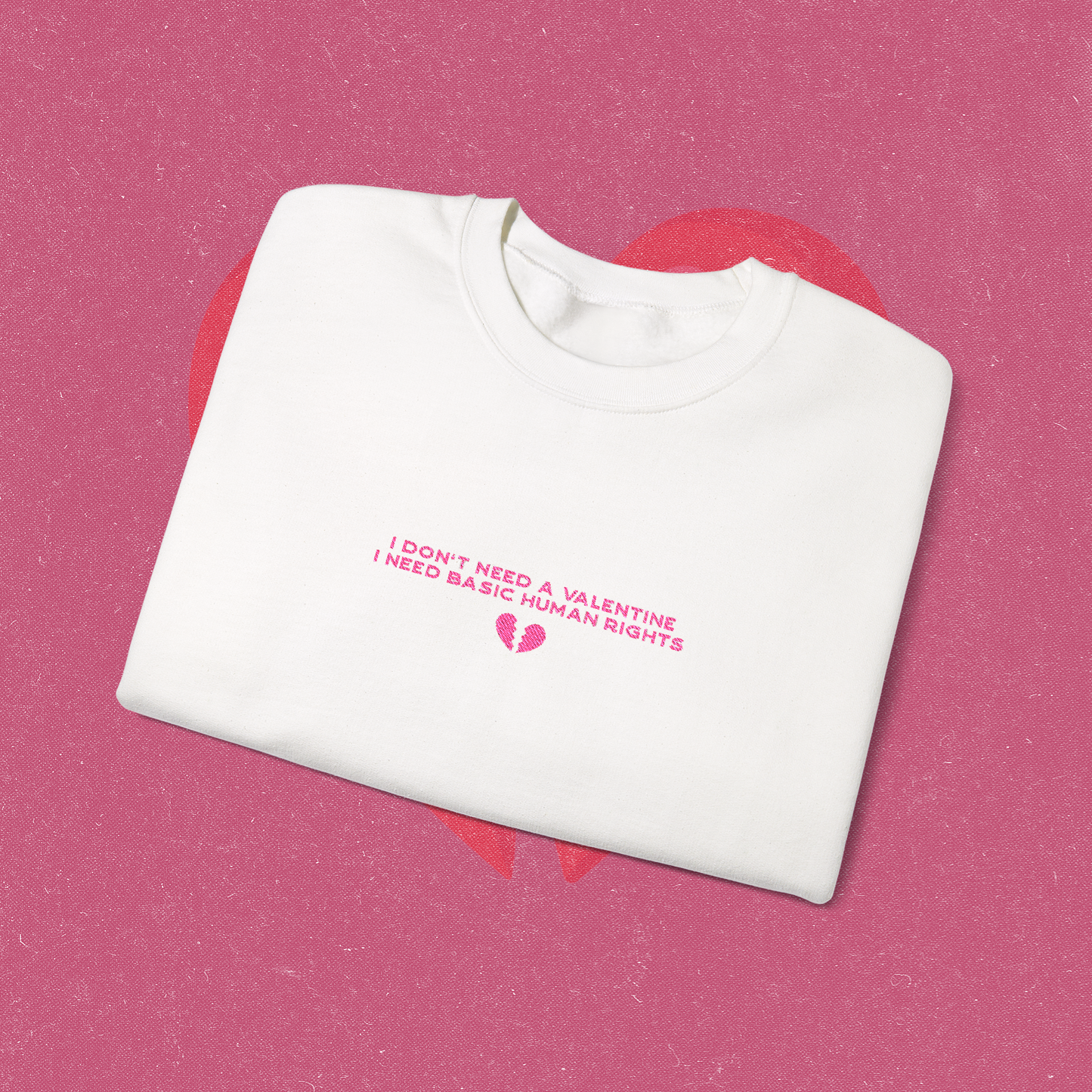 Human Rights Valentines Charity Crewneck - PRE-ORDER