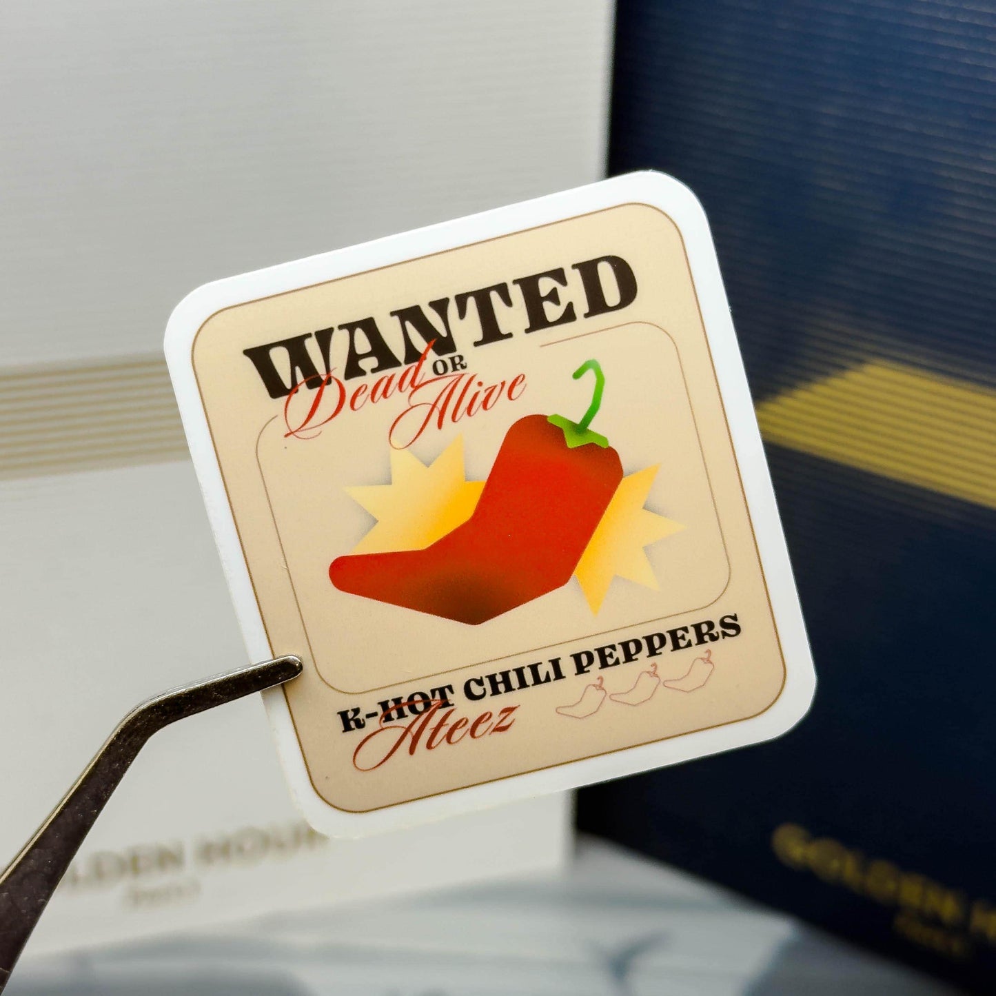 Bouncy - Wanted Sticker