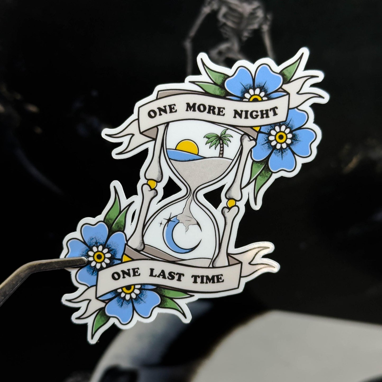 One Last Time Sticker