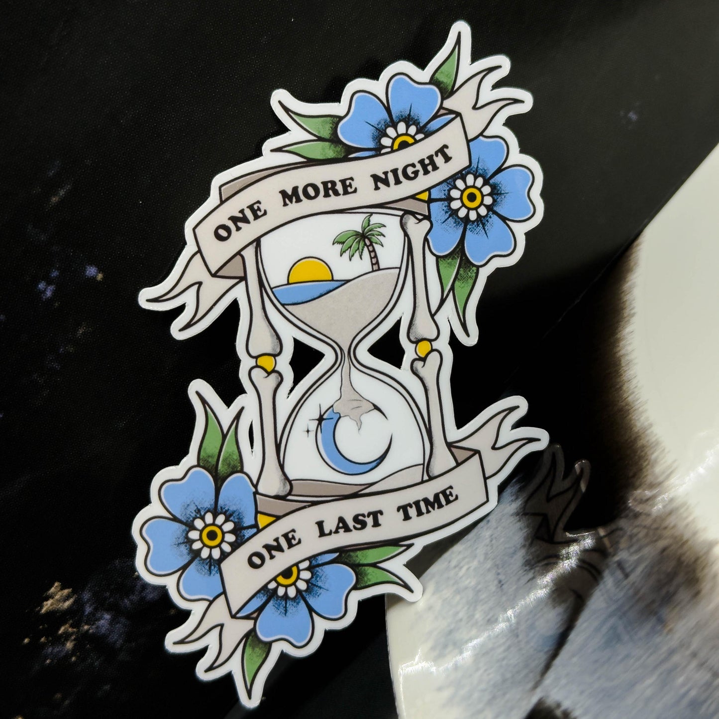 One Last Time Sticker