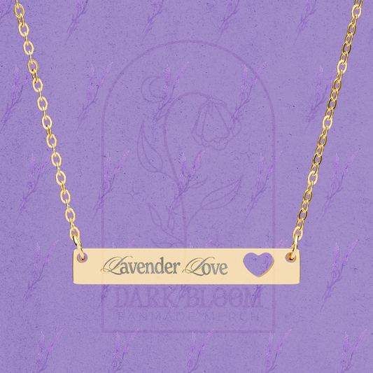 Lavender Love Necklace